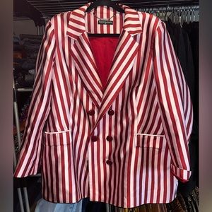 Manon Baptiste satin blazer size 48 (2-3x)